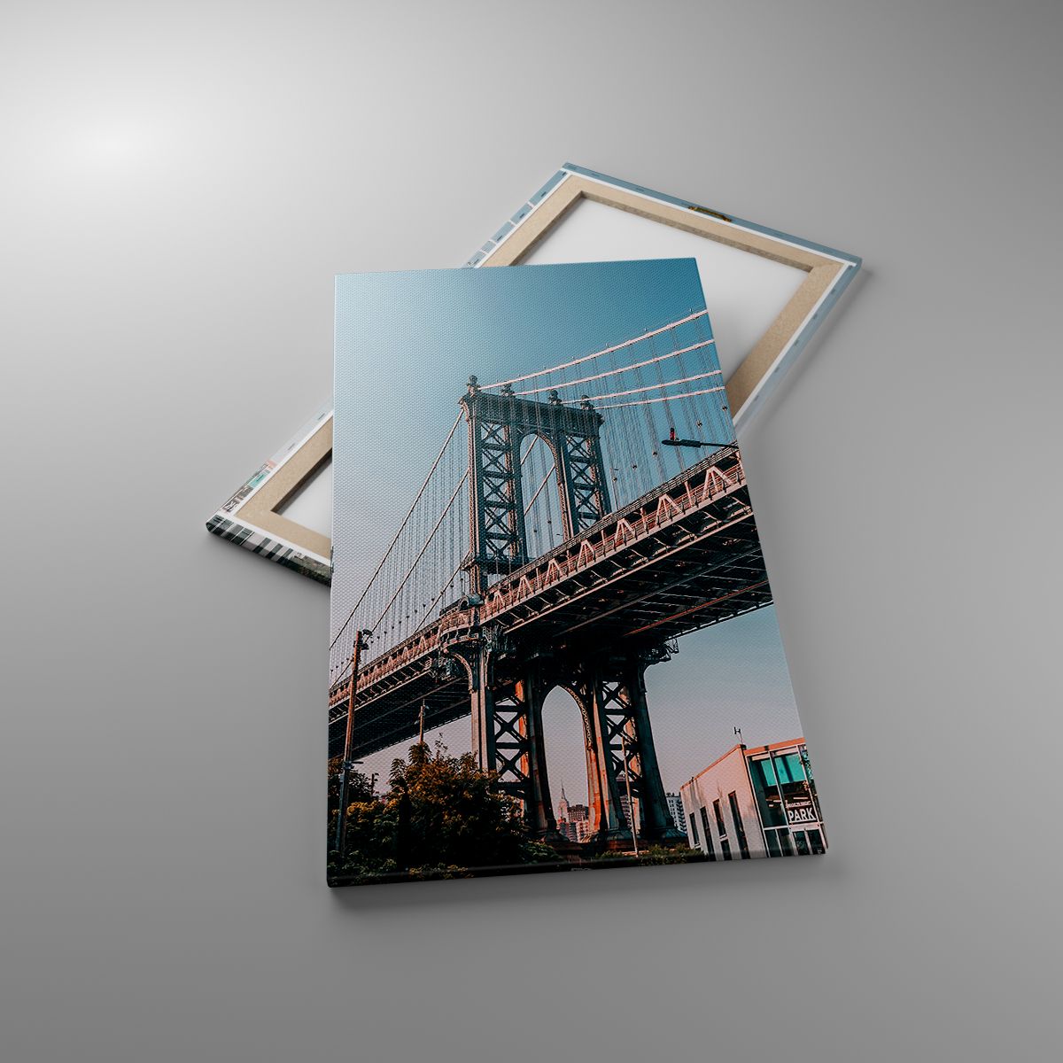 Billede på lærred New York, Billede på lærred Brooklyn Bridge, Billede på lærred Arkitektur, Billede på lærred By, Billede på lærred Rejser