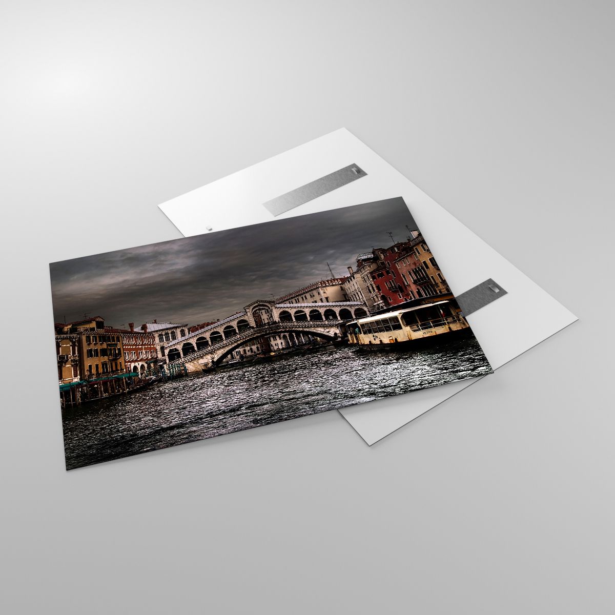 Glasbild Stadt, Glasbild Venedig, Glasbild Brücke, Glasbild Die Architektur, Glasbild Reisen