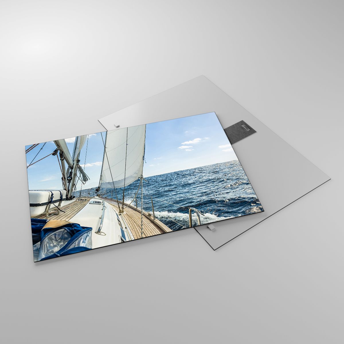 Glasbild Yacht, Glasbild Meer, Glasbild Segeln, Glasbild Reise, Glasbild Ozean