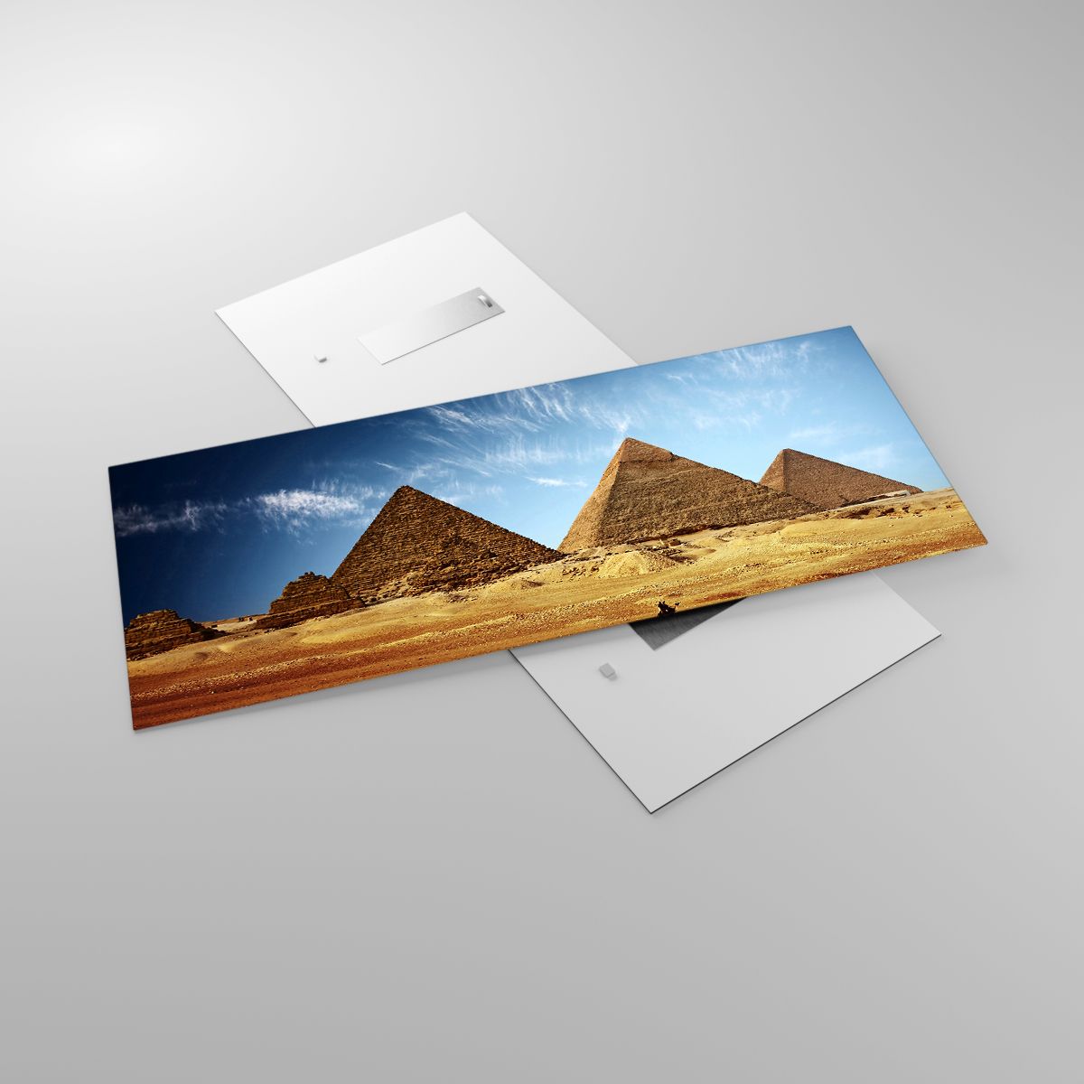 Obraz na skle Pyramidy, Obraz na skle Architektura, Obraz na skle Krajina, Obraz na skle Egypt, Obraz na skle Poušť