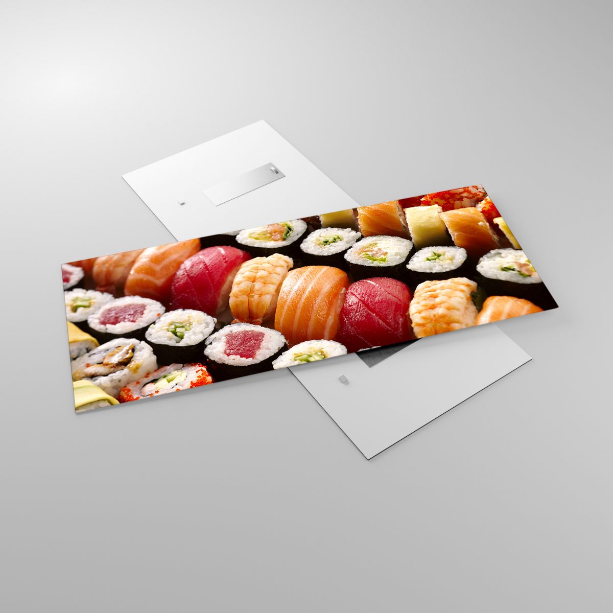 Glasbild Gastronomie, Glasbild Sushi, Glasbild Asien, Glasbild Japan, Glasbild Sashimi