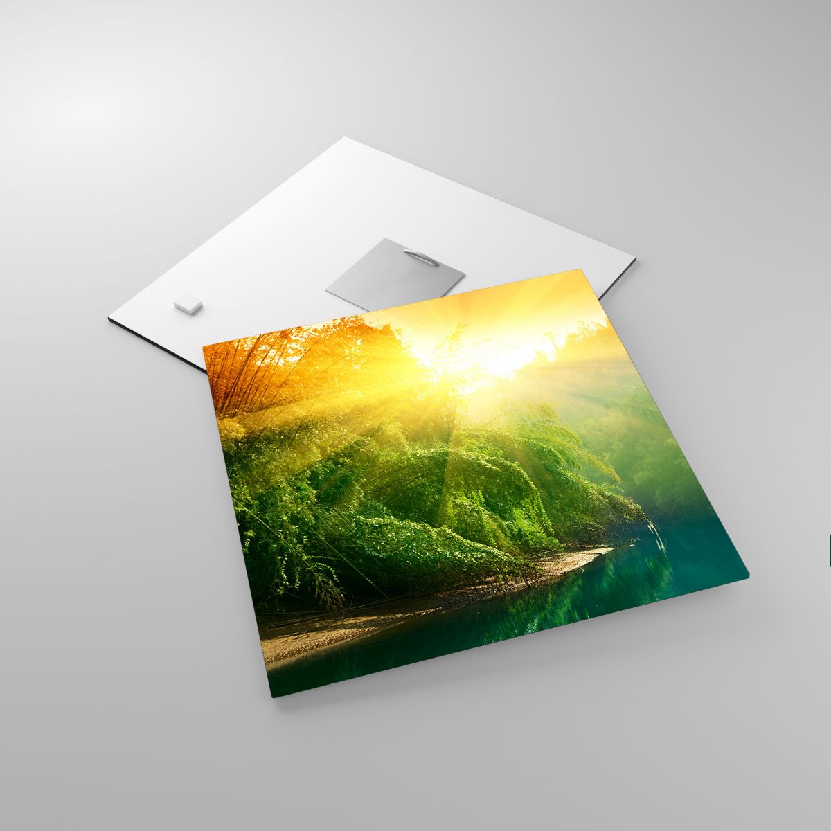Glasbild Tropen, Glasbild Landschaft, Glasbild Sonne, Glasbild Landschaft, Glasbild Natur