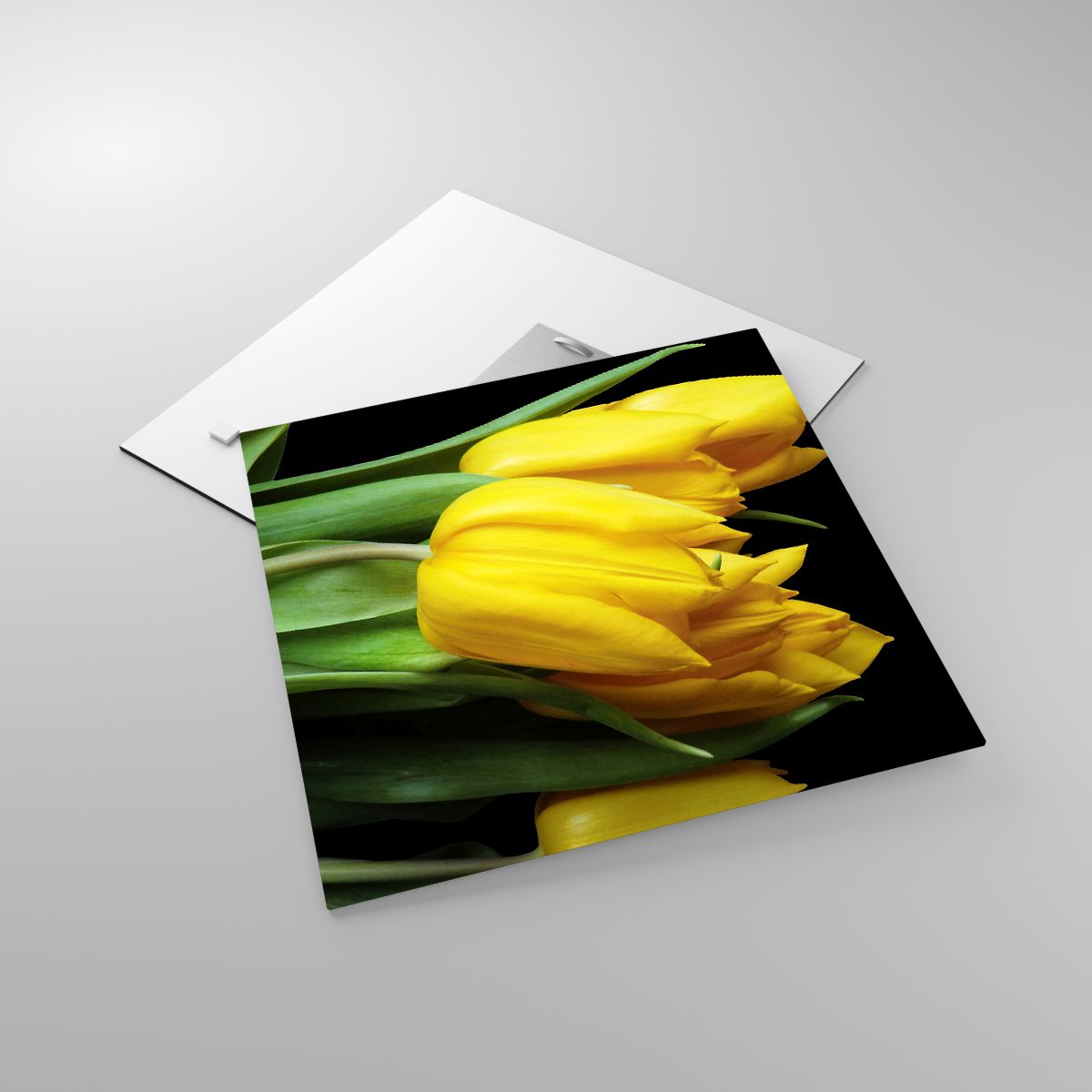Obraz na skle Květiny, Obraz na skle Tulipány, Obraz na skle Kytice Květin, Obraz na skle Žluté Tulipány, Obraz na skle Květinářství