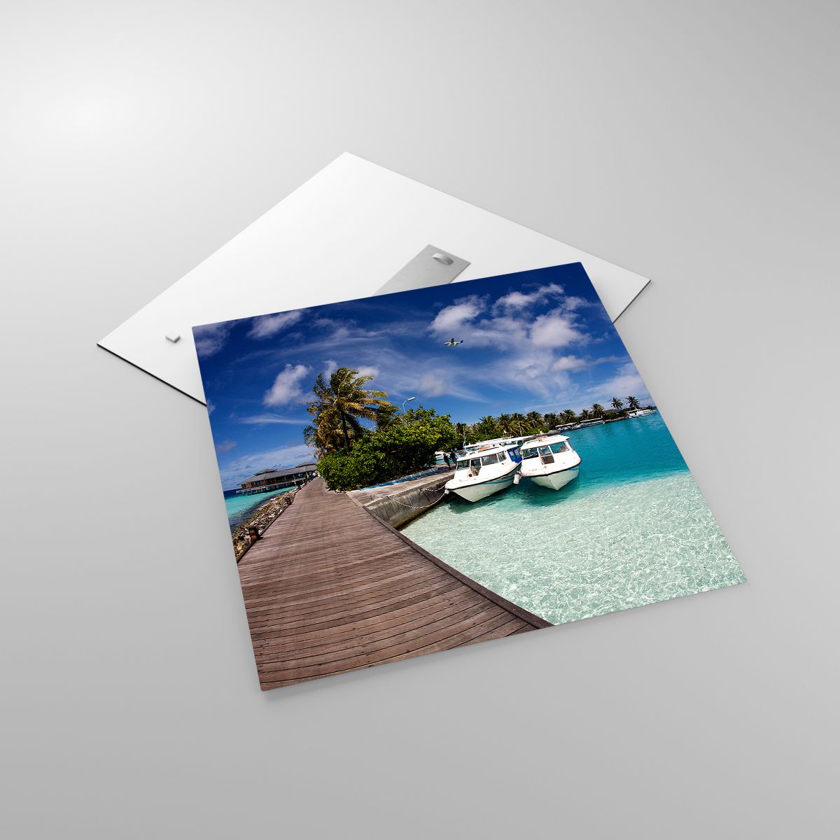 Glasbild Landschaft, Glasbild Paradies, Glasbild Meer, Glasbild Malediven, Glasbild Reisen