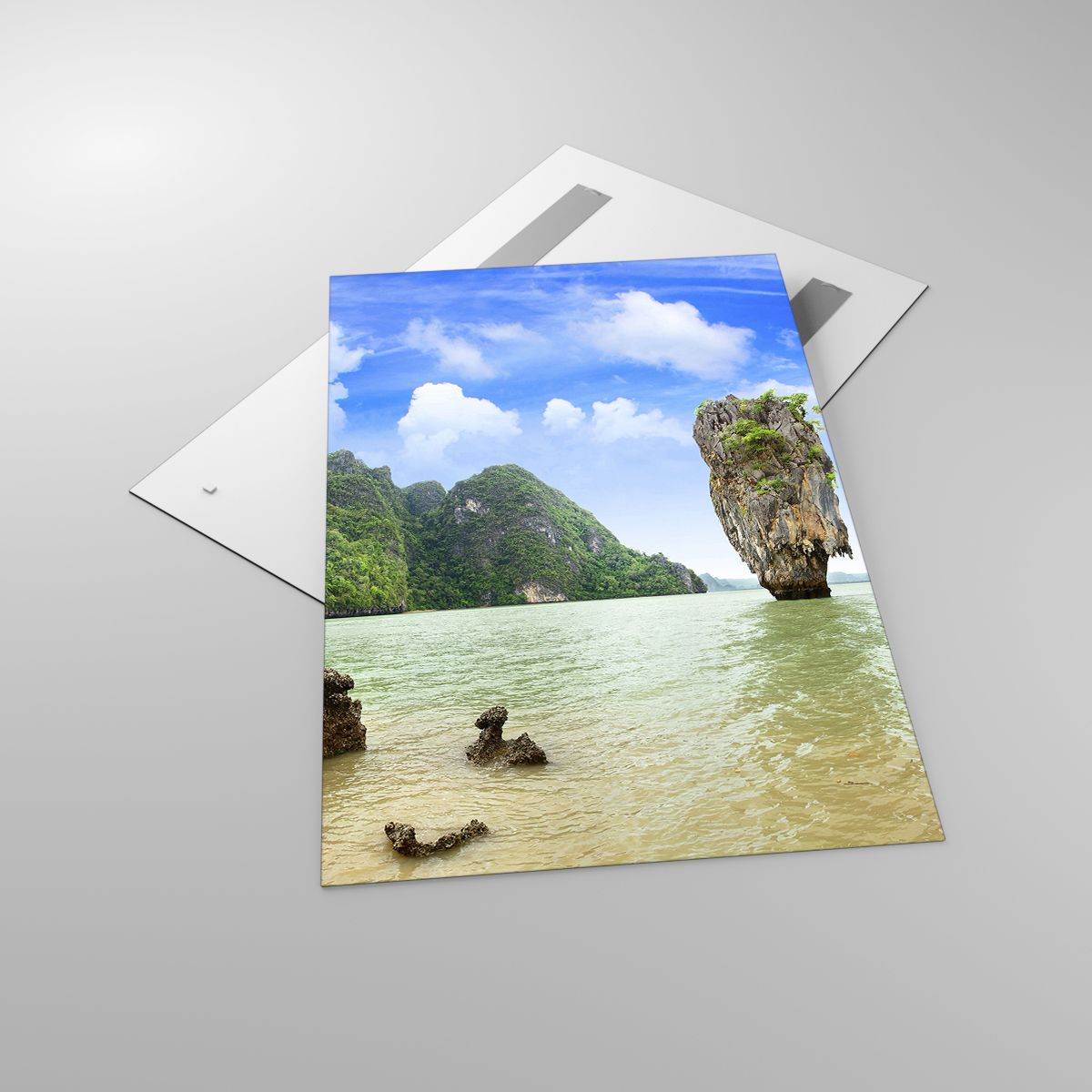 Glasbild Landschaft, Glasbild Natur, Glasbild Tropen, Glasbild Asien, Glasbild Paradies