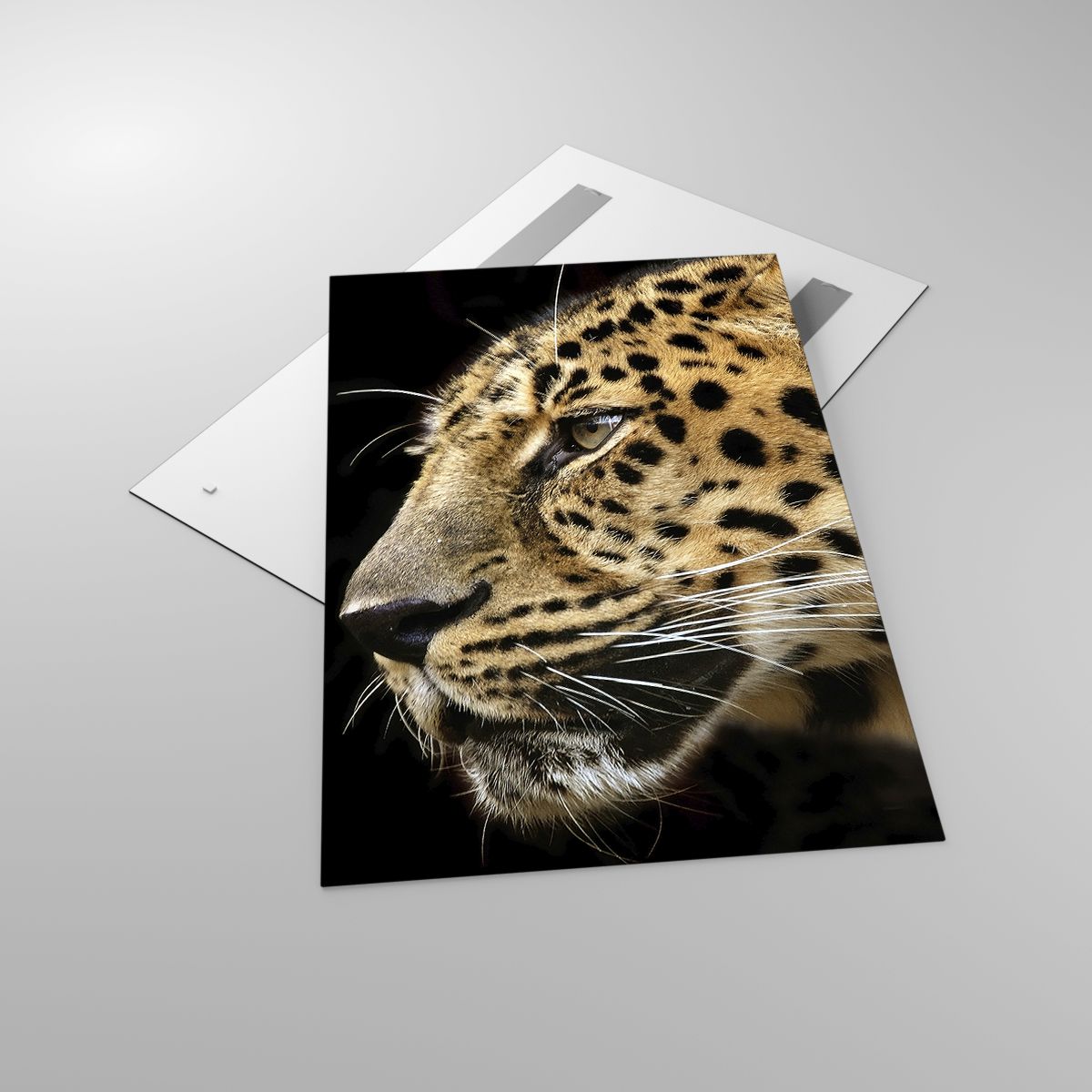 Glasbild Tiere, Glasbild Leopard, Glasbild Afrika, Glasbild Wilde Katze, Glasbild Natur