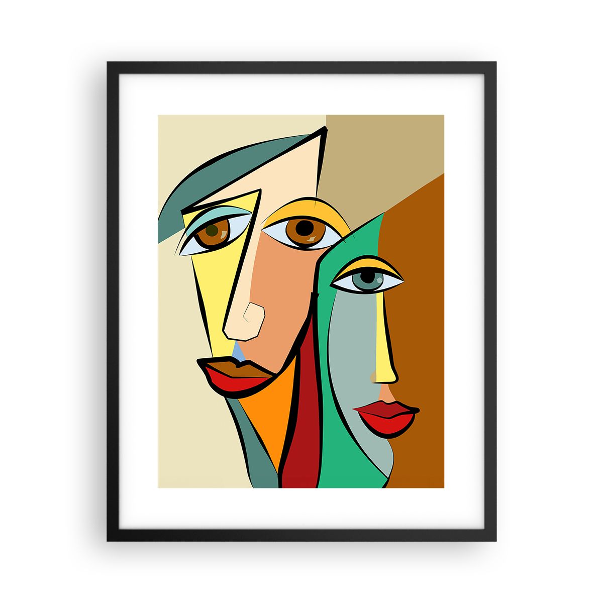 Poster Abstrait Vintage Noir Et Blanc 40x50cm - Marque ARTTOR - Décoration Murale Moderne