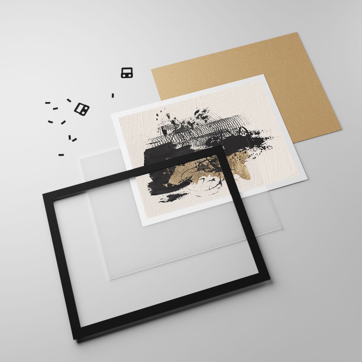Moderne Impression sur Toile abstraction moderne Image